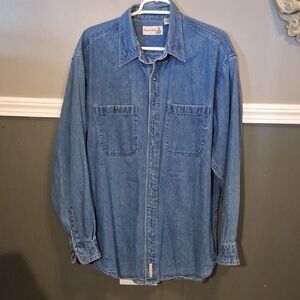 Men's Denim Shirt Jacket